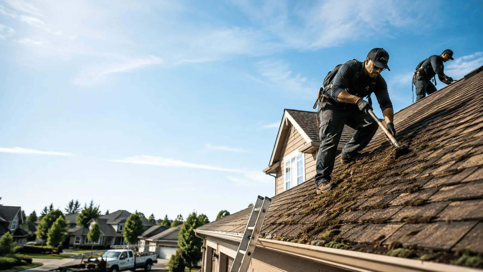 Roof Moss Removal in Osseo, WI near me